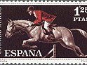 Spain 1960 Deportes 1,25 Ptas Brown & Blue Edifil 1316